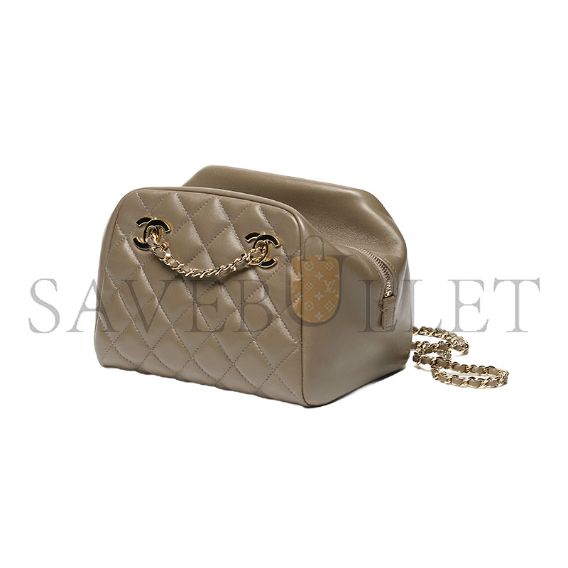 Ch**el MASTER SMALL BOWLING BAG AS6472 (25*16*15cm)